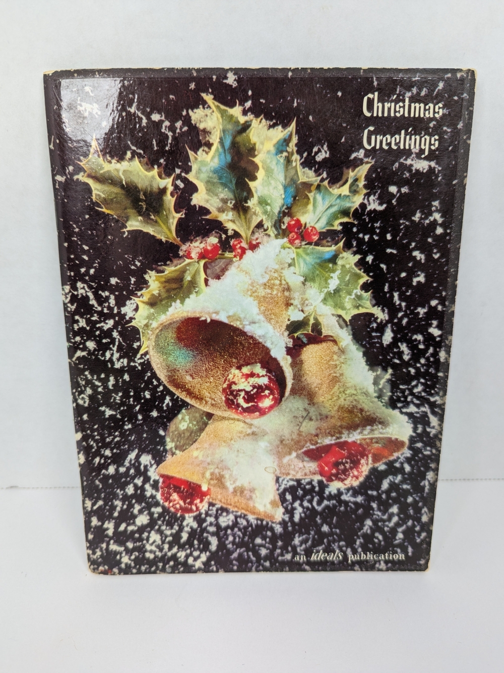 Vintage 1959 Christmas Greetings Book Ideals Publishing Co. Van B. Hooper